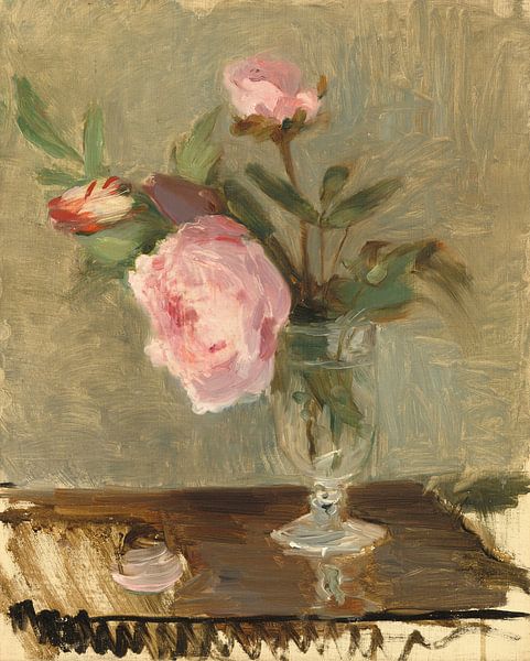 Pivoines, Berthe Morisot par Oude Meesters Atelier