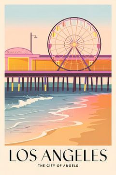 Los Angeles van Poster Art Shop