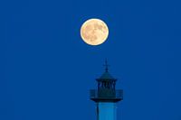 Phare de Sassnitz par pleine lune