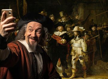 L'occasion de photographier Rembrandt sur Color Square