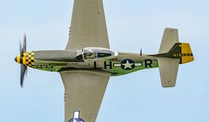 Flyby North American P-51 Mustang 