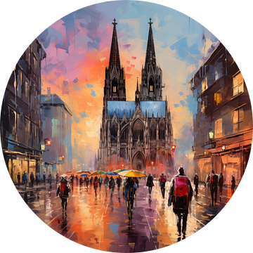 Dom van Keulen (Cologne Cathedral) abstract