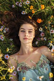 Flower magic in the sunlight by Poster Art Shop