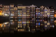 Reflets de la ville d'Amsterdam la nuit par iPics Photography Aperçu