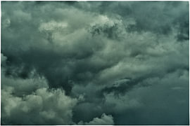 Wolken von Hermann Mock