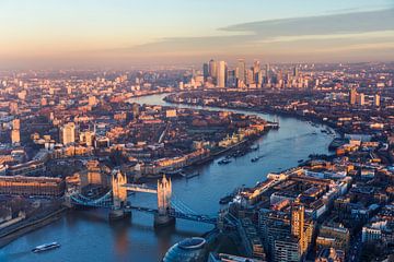 Tower Bridge in London by Dieter Meyrl