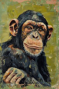 Chimpansee van Felix Brönnimann