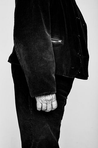 Die Hand des Landwirts