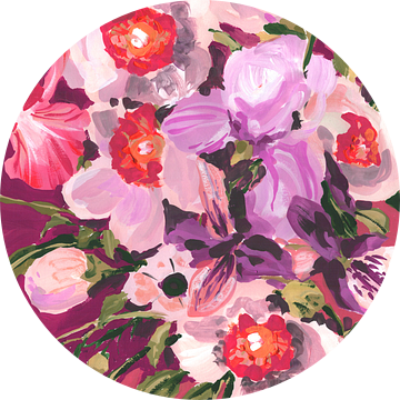 Roze orchideeën, Ania Zwara van 1x
