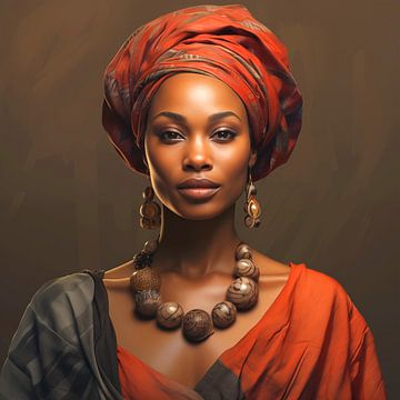 Femme africaine sur Cafe Noir