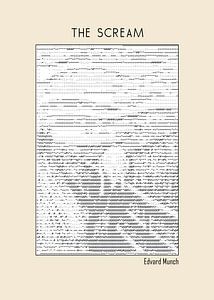 Der Schrei (Ascii-Kunst)