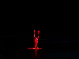 Paintsplash or astronaut by Arjette