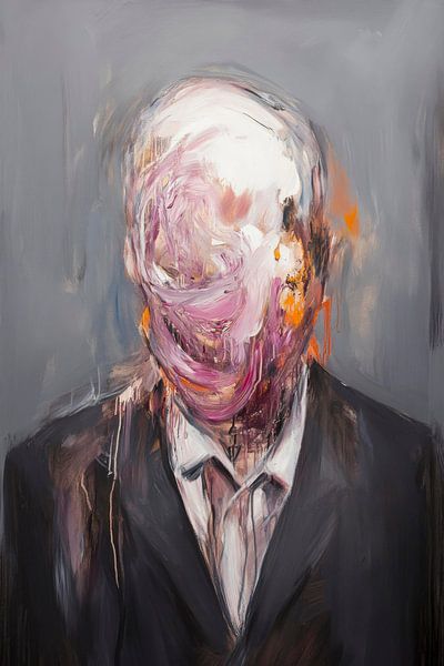 Faceless in a suit by Poster Art Shop