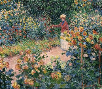 De tuin van Monet in Giverny, Claude Monet