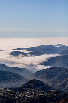 Vosges Mountains in France