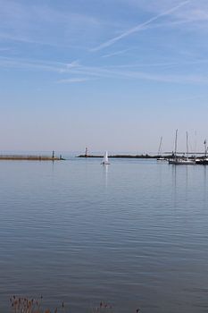 Sailing on the IJsselmeer