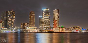 Skyline Rotterdam-Zuid van Thea Luthart