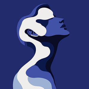 L'homme en bleu