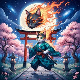 Héros japonais sur Jutta Maria Pusl