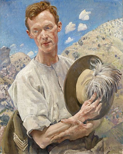 George Lambert, sergeant of light cavalry, 1920 by Atelier Liesjes