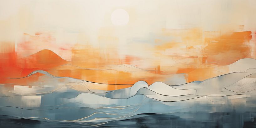 Landscape abstract by Bert Nijholt