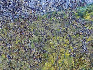 Italienische Frühlingsblüte im Van-Gogh-Stil