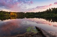 Reflection at sunset
