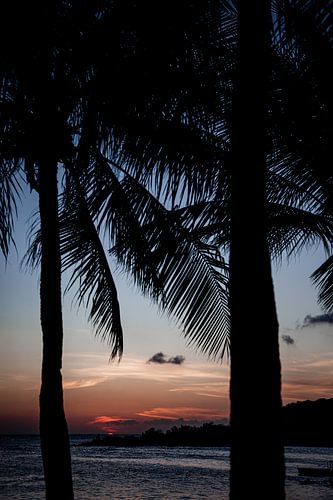 Coucher de soleil à Curaçao