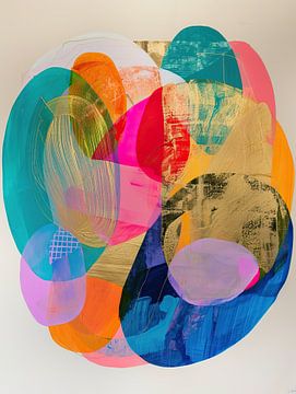 Abstract werk van Zen en Meer