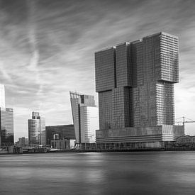 Erasmusbrug Rotterdam by Gerard Burgstede
