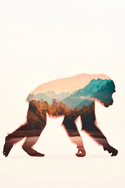 Animal landscapes by Poster Art Shop