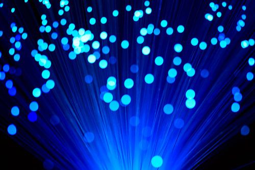 Glasvezel technologie concept