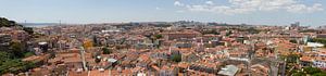 Panorama Lissabon Portugal von Jeroen Meeuwsen