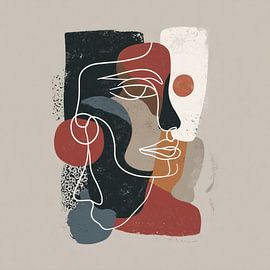 Haarsträhnen von Thea