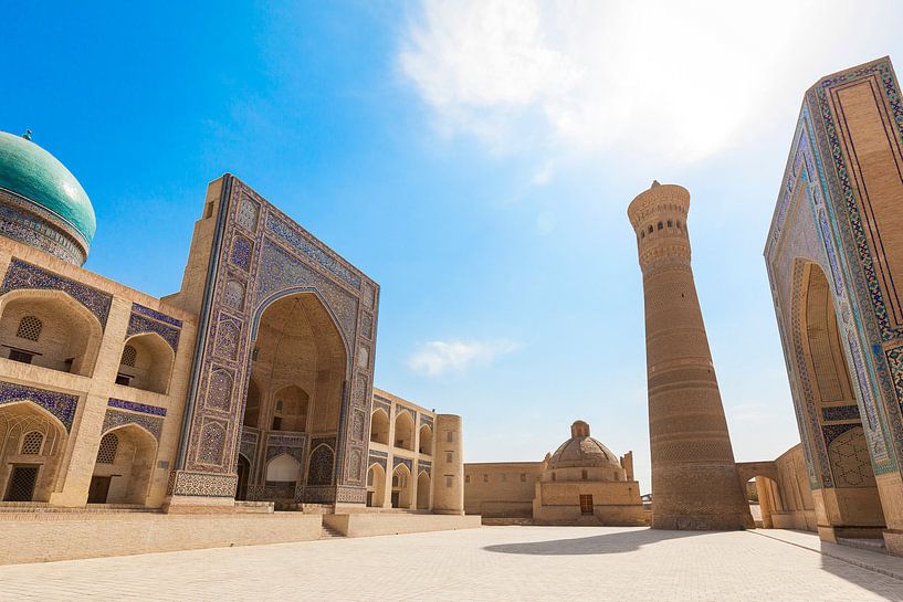 Bukhara Kalan Complex Oezbekistan van Bart van Eijden