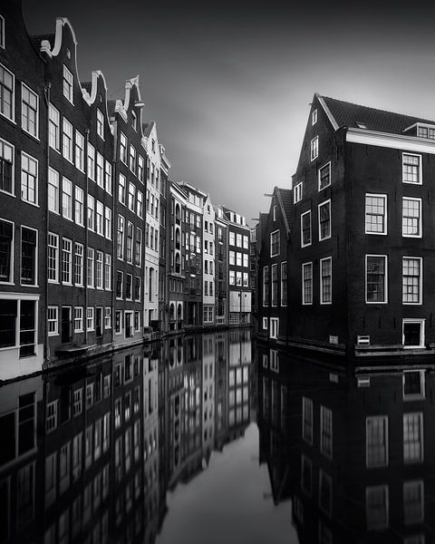 Häuser am Kanal von Marco Maljaars