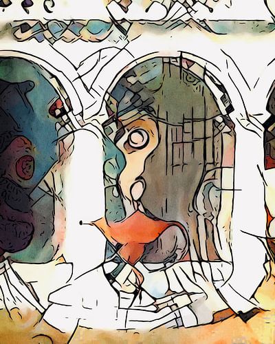 Kandinsky meets Binz, motif 7