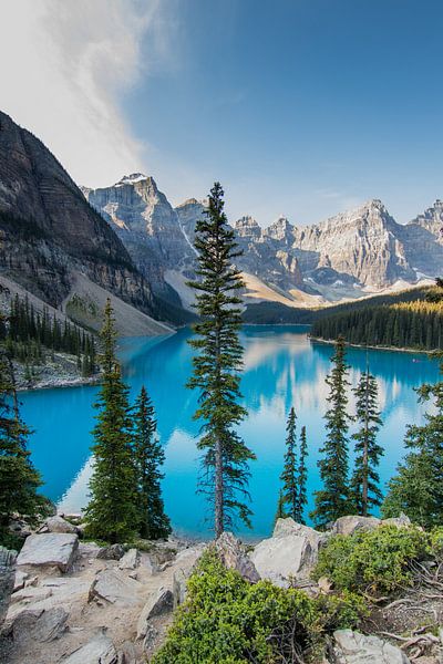 Moränensee Kanada von Lisa Bouwman