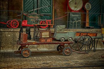 Flatbed trailer by Tanja Albers