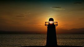 Een zonnige vuurtoren by Jack Tol