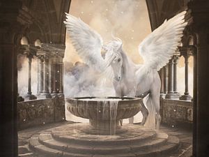 Pegasus from the sky by Babette van den Berg