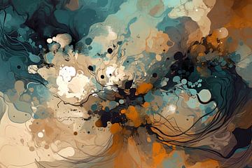 Layered abstraction by Christian Ovís