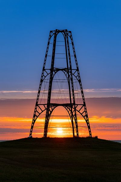 Zonsopgang bij de IJzeren Kaap op Texel van Pieter van Dieren (pidi.photo)
