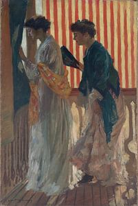 Rupert Bunny, Wer kommt denn da, ca. 1908