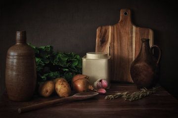 In the kitchen.. van Petra Vastenburg