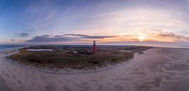 2. Weihnachtsfeiertag Leuchtturm Texel von Richard Heerschap Fotografie