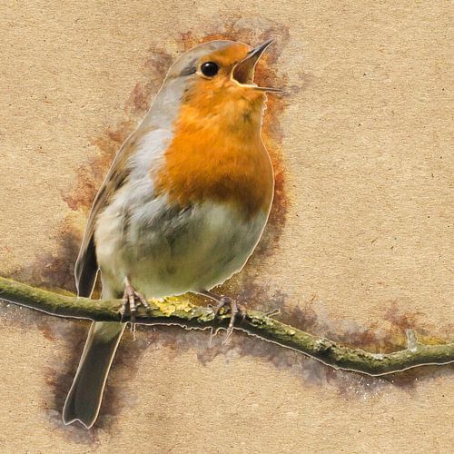 Every bird sings as it pleases (art)