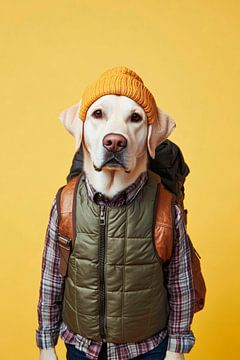 Labrador van Poster Art Shop