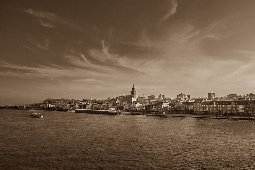 Panoramic view on Nijmegen, Holland by Patrick Verhoef