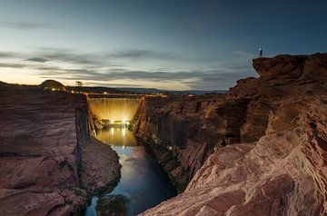 Glen Canyon Dam van Angelica van den Berg